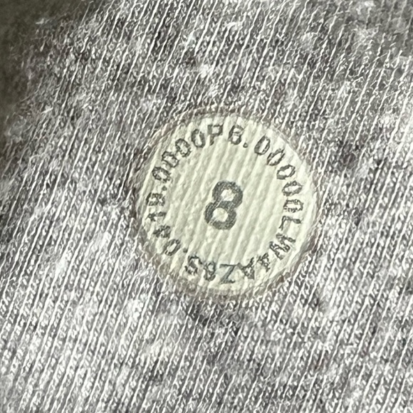 Lululemon Coast Easy Wrap Heathered Core Ultra Light Grey Size 8 - Picture 14 of 16